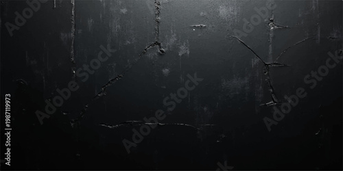 Abstract dark grunge wall background with a vintage textured concrete surface and rough stone pattern providing ample space for your text on a dirty gray paper backdrop