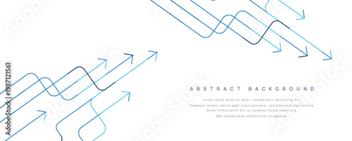 Abstract arrow background. Technology background. High speed.	
