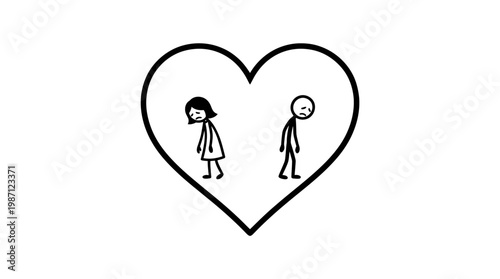 Heartbreak And Separation Concept