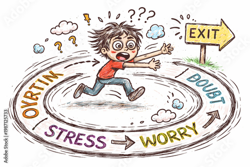 Simple path trying naive image generation person messy but loop icon vector