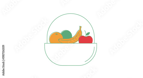 A bowl of fresh fruit.