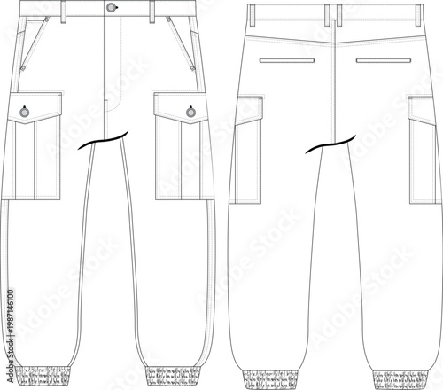 Men Man Chino Pant Denim Jean Trouser