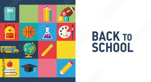 Students prepare for school with books and educational tools indoors.