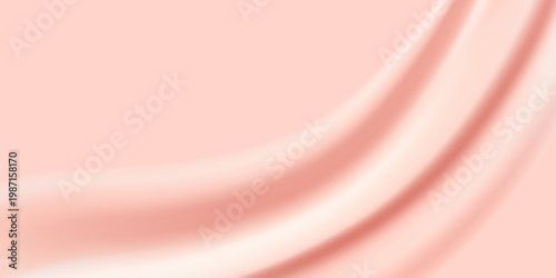Pink cream swirl background, sweet strawberry candy stripes, cute abstract spiral pattern.