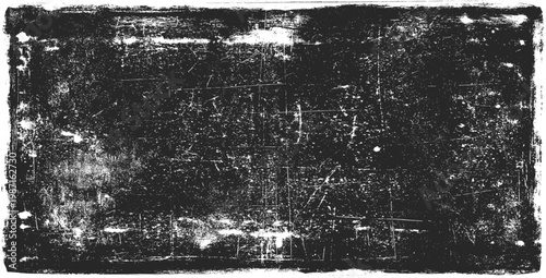 Dark grunge texture overlay with scratch and dust effect