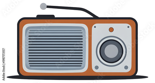 radio icon, radio receiver, audio device, signal receiver, antenna radio, broadcast icon, sound device, communication icon, modern radio, media device, minimalist icon, tech symbol, radio design, simp