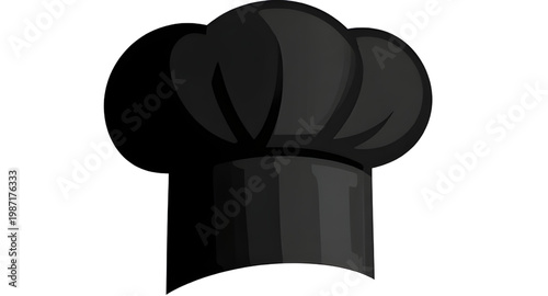 chef, hat, toque, silhouette, black, cooking, kitchen, food, restaurant, baker, cook, uniform, culinary, icon, design, symbol, modern