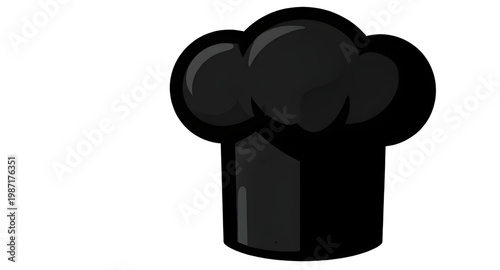 hat, chef, toque, silhouette, black, cooking, kitchen, food, restaurant, baker, cook, uniform, culinary, icon, design, symbol, simple