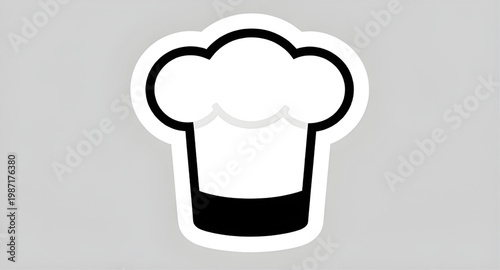 chef, hat, toque, silhouette, black, cooking, kitchen, food, restaurant, baker, cook, uniform, culinary, icon, design, symbol, classic
