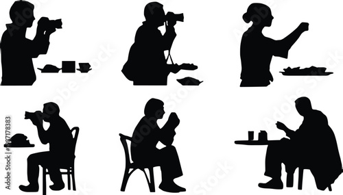 Construction Site Background Silhouette Professional Builders Group Standing At Industrial Development Project Engineering Infrastructure Service Work Force Building Site Maintenance SEO Maintain