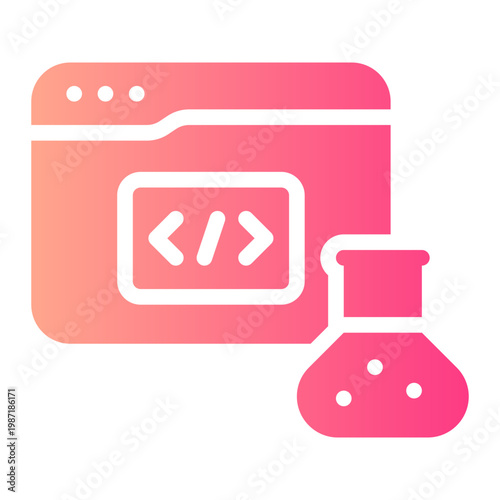 testing gradient icon