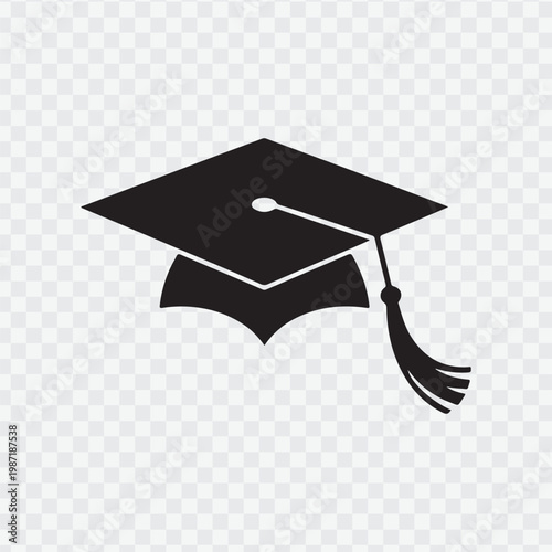 graduation cap (mortarboard) silhouette