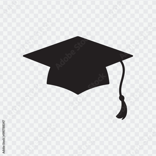 graduation cap (mortarboard) silhouette