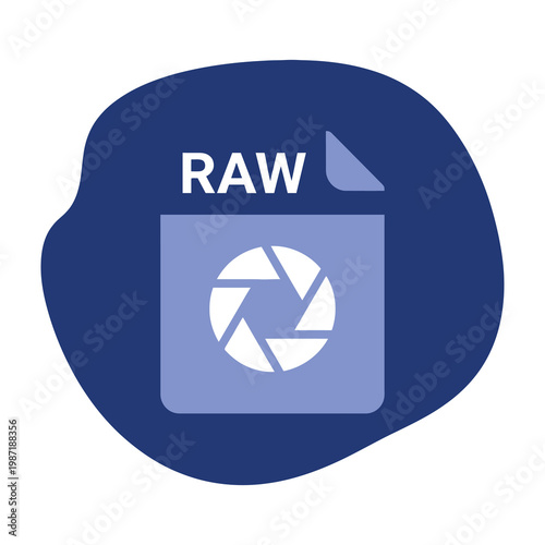 Raw file icon