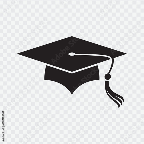 graduation cap (mortarboard) silhouette