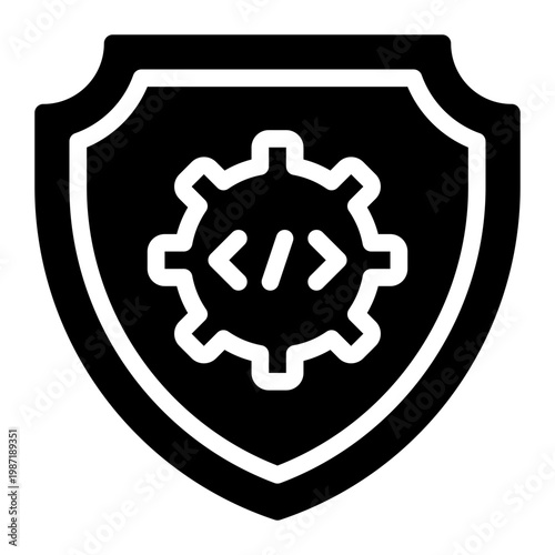 protection glyph icon