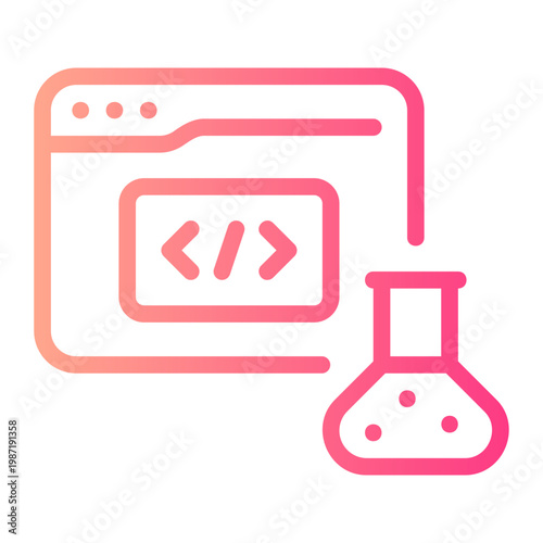 testing gradient icon