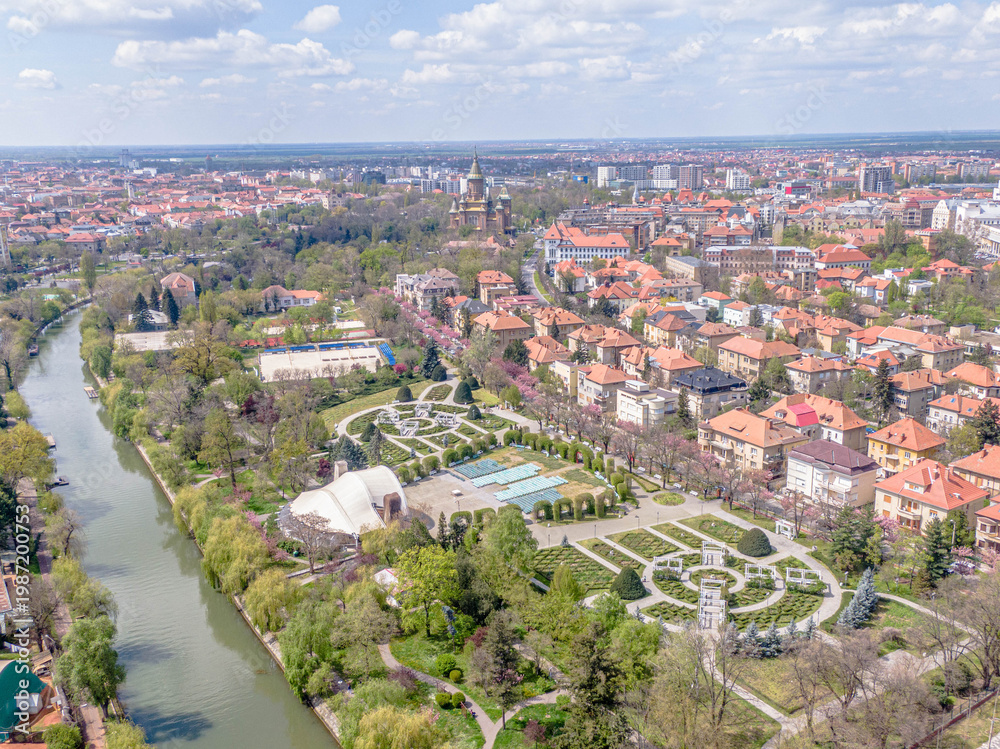 Obraz premium Timisoara, Roses Park