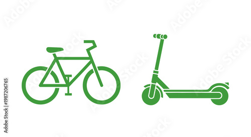 Bicycle and Electric Scooter Vehicles.