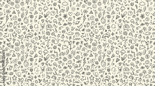 Gray and white abstract pattern design.