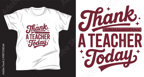 Teacher graphic vector t shirt design print