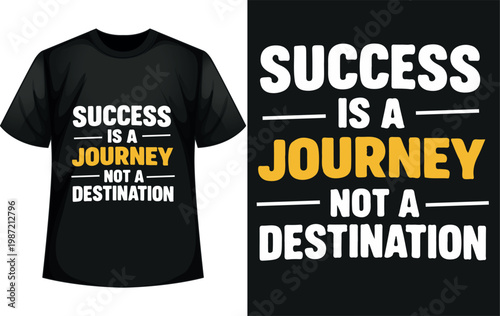 Inspirational motivational quote t-shirt design for success and strength.
