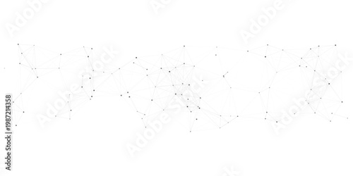 Molecular structure and genetic engineering, molecules DNA, neural network, scientific research. technology background with dots and lines for desktop. Ai system background. vector illustration.      