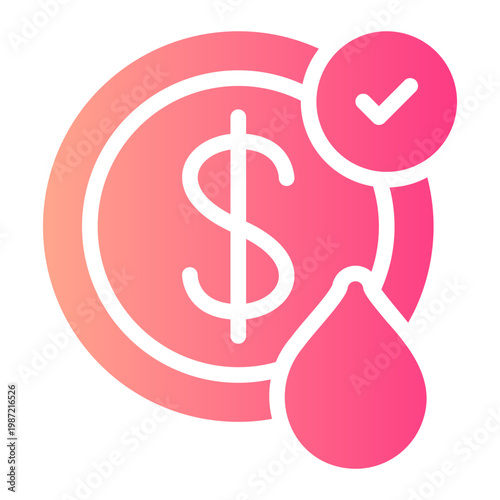 liquidity gradient icon