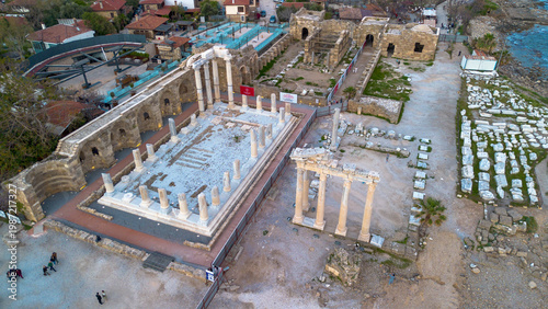 Aerial View of the Ancient ...