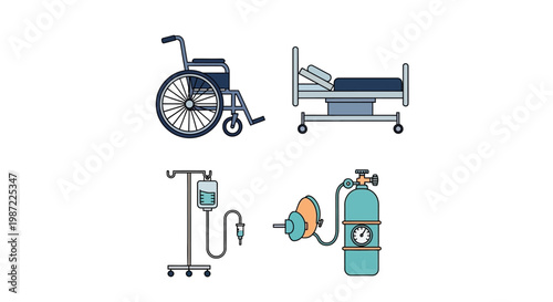 Medical equipment for patient care services.