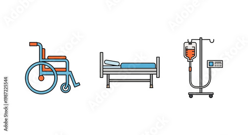 Medical equipment for patient care services.