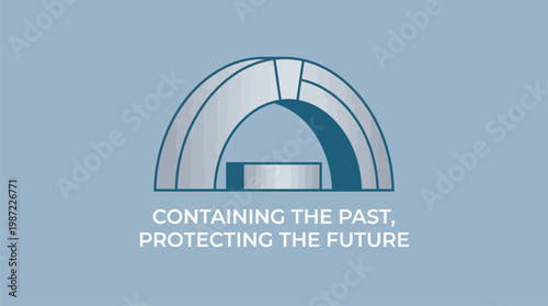 Containing the Past Protecting the Future Sarcophagus Graphic