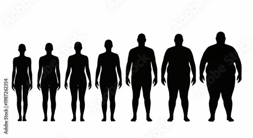 Progression of Body Weight - A Visual Representation of Body Mass Index.