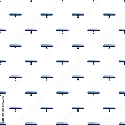 Spatulas repeating as a seamless pattern, ideal for construction or repair service backgrounds
