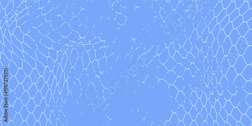 Grunge texture for fishing nets. Seamless pattern for sportswear or soccer goals, volleyball nets, basketball hoops. Modern grunge fishing nets.