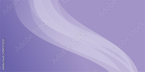 Purple gradient background with smooth, flowing lines. The background is soft and purple, creating a calming, abstract texture. Minimal abstract wavy gradient vector background