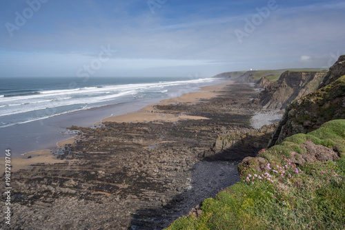 View from Cornwall South West coastal path