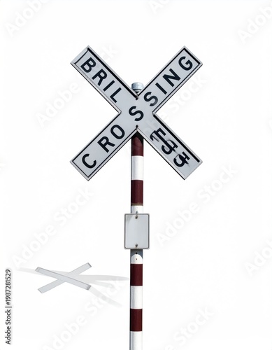 Railroad sign