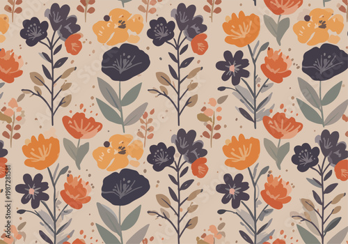 Soft watercolor petals forming a soothing and visually pleasing composition