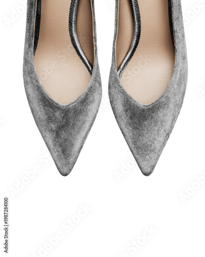 Elegant Grey Pointed Toe High Heels for Fashion and Style Enthusiasts