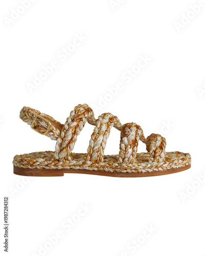 Stylish Handmade Sandals with Braided Design for Summer Fashion