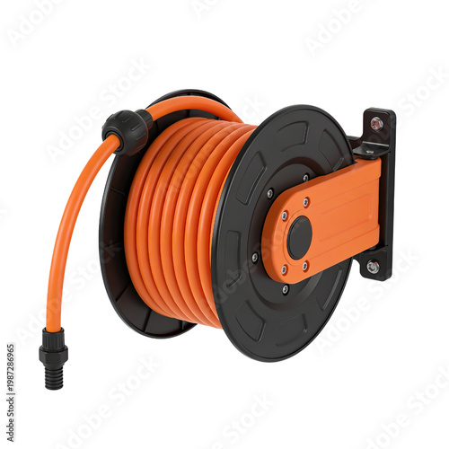 Extension Cable Reel 3D Realistic Power Cord Auto Workshop Icon