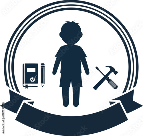 Balancing education and hands-on work in a child's development journey