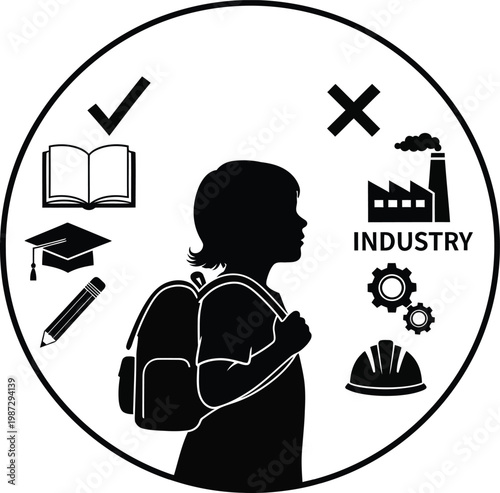 The dilemma of choosing between education and industry career paths for students