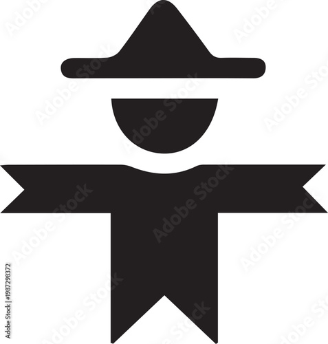 scarecrow icon art illustrator 