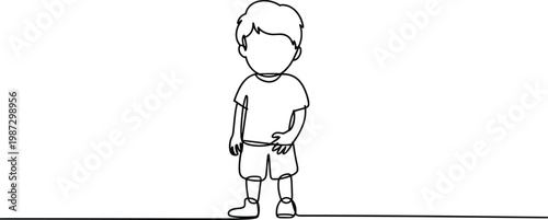 Minimalist of a man holding a briefcase black and white