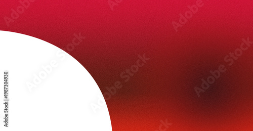 Red Grainy Gradient Texture with Distressed Noise Overlay