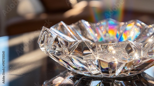 Decorative bowl with foil wrapping