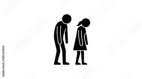 Silhouette Depicting Sadness and Defeat
