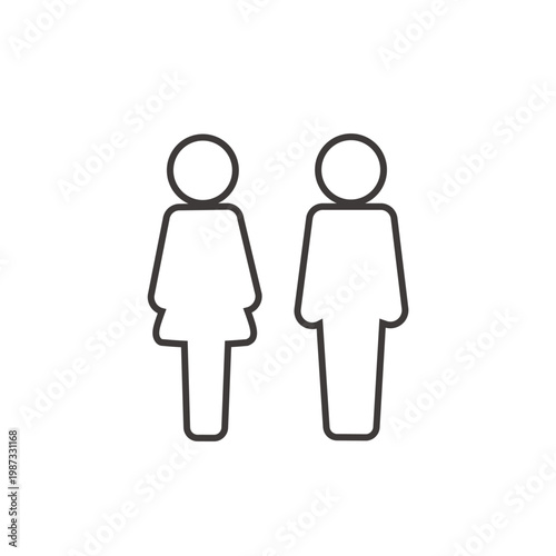 トイレ　ピクト　トイレマーク　ピクトグラム　サイン